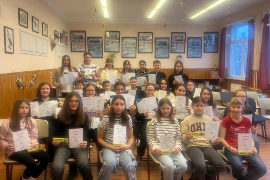 Megtartottuk a „Sz�p Magyar Besz�d” verseny iskolai fordul�j�t