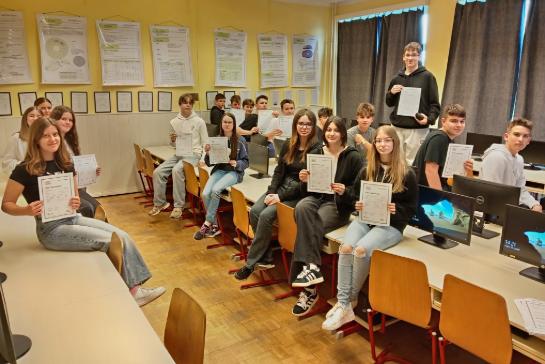 22 ICDL bizonytvny a 8. vfolyamon