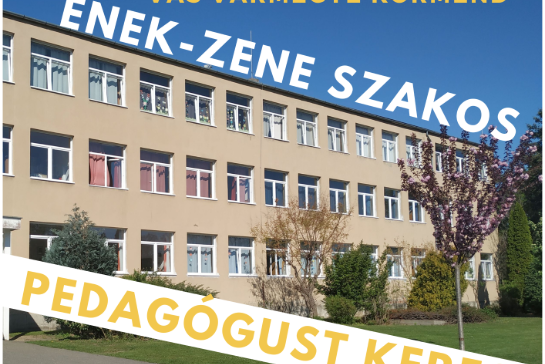 nek-zene szakos tanrt keresnk!
